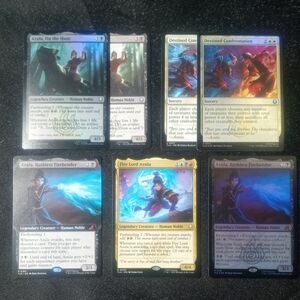 🔥 MTG Azula Fire Nation Set - 2x Mythics + Foil Lands TLE 2026 ✨